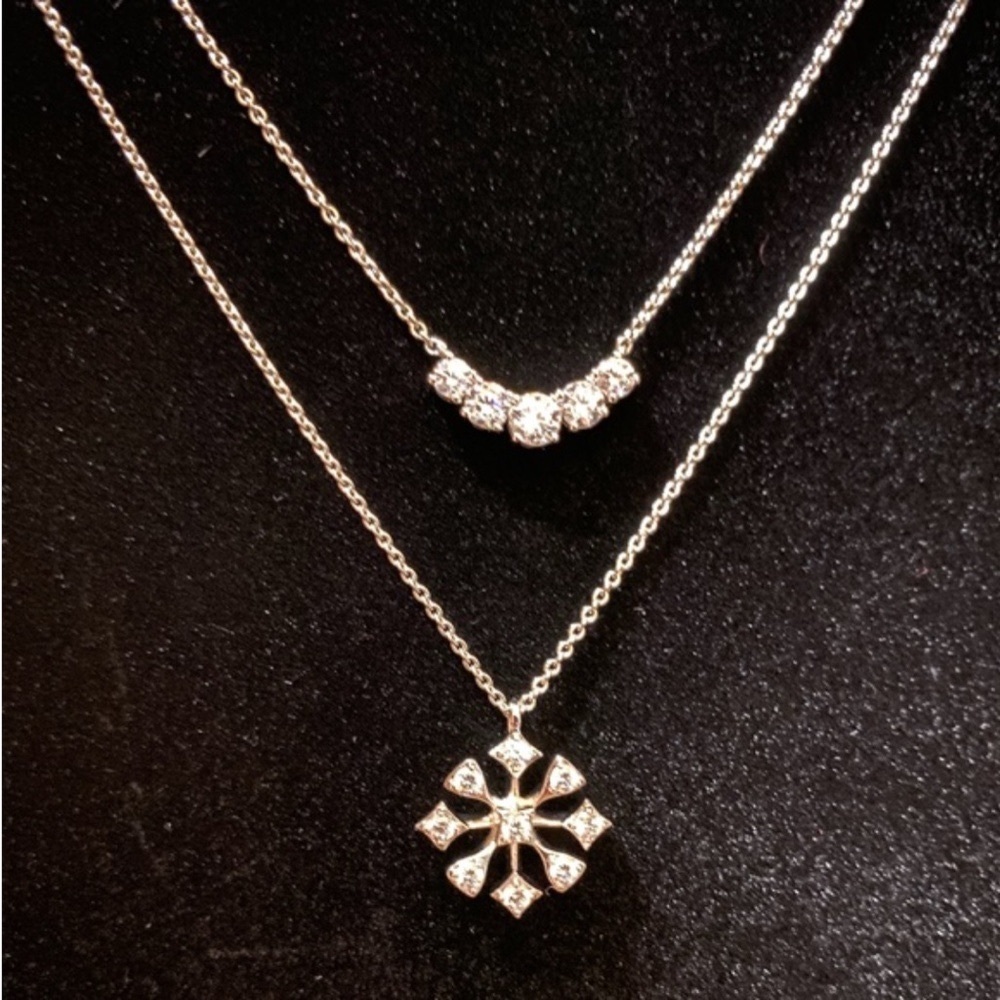 ELIOT DANORI Convertible Snowflake Necklace